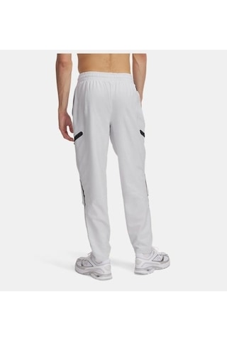 Under Armour Ua Unstoppable Woven Erkek Kargo Eşofman Altı 1390256-014 Gri