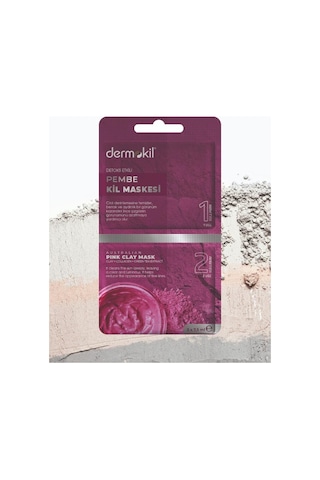 Dermokil  Etkili Pembe Kil Maskesi 15 ML