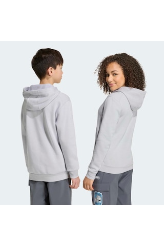 Adidas Minecraft Terrex Çocuk Gri Sweatshirt Kd8750