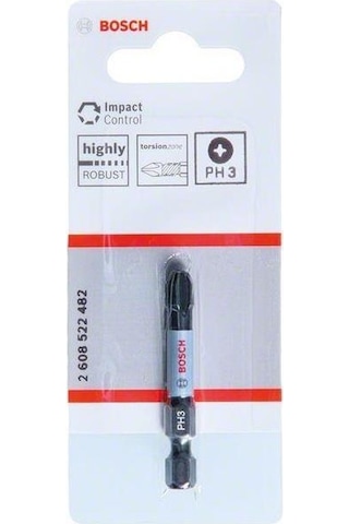 Bosch Impactc Yıldız Bits Ucu Ph3 50 MM 1'li 2608522482