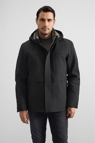 Süvari Siyah Slim Cepsiz Mont Mn2008700507-s09 Siyah