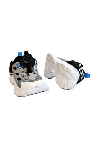 M.p One 3409 Gri Yazlık Erkek Çocuk Spor Ayakkabı Gri