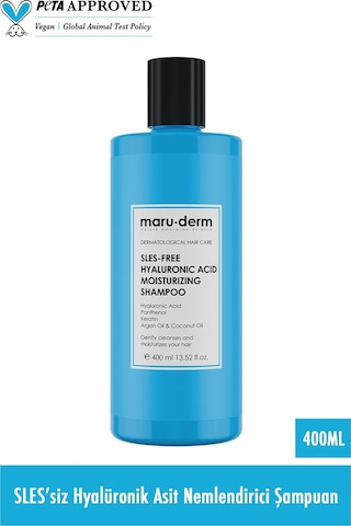 Maruderm Sles-free Hyalüronik Asit Nemlendirici Şampuan 400 ML