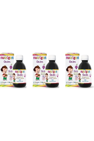 Nutrigen Üzüm Şurup 200 Ml 3 Adet