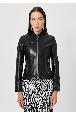 Brigida Siyah Deri Mont Siyah