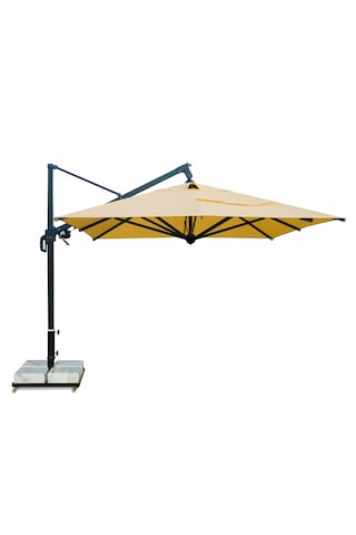 Flexi Pole Nevada Yandan Gövdeli Şemsiye 300x300 Bej