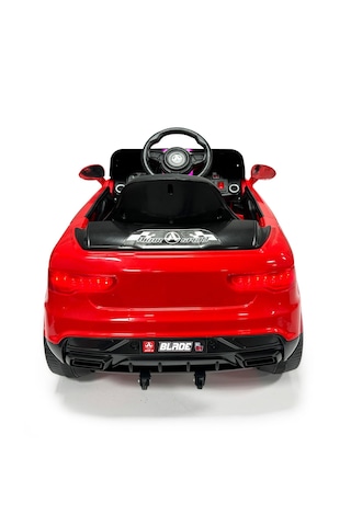 Akar Blade 12v Çift Motorlu Uzaktan Kumandalı Akülü Araba - Dans Modlu Kırmızı