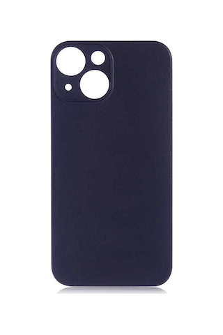 Apple Uyumlu iPhone 13 Mini Kılıf Zore 1.Kalite Pp Kapak-Siyah