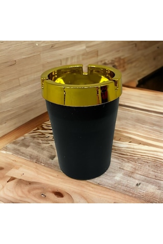 Shiny Araç Araba Küllüğü Parlak Gold 9cm