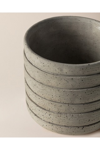 Madame Coco Ella Saksı - Soft Gri - 17 Cm 8684427125144 Diğer