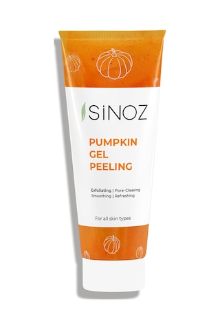 Sinoz Pumpkin Jel Balkabağı Özlü Ölü Derilerden Arındıran Yenileyici Yüz Peelingi