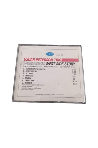 Oscar Peterson Trio Cd* West Side Story