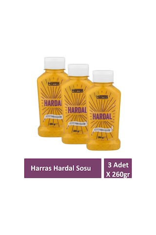 Hardal Sos Hardal Sosu 3 Adet X 260gr
