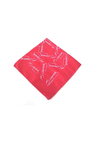K.Atatürk Imzalı Pamuklu Kare Bandana-Fular