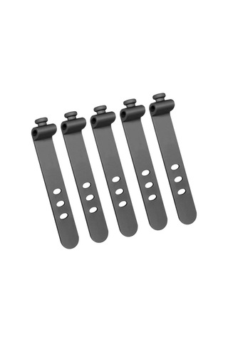 Wallard Kablo Klemensleri İçin Silikon Kelepçeler 10 Adet Siyah 226957148