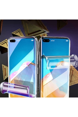 Oppo Reno 3 Pro 5G Nano Pet Full Ekran Koruyucu Siyah