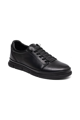 Sneaker Erkek Og-9841 John May 101 Siyah Dolaplı Deri