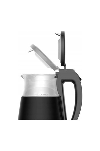 1 7lt Isı Ayarlı Cam Kettle Su Isıtıcı