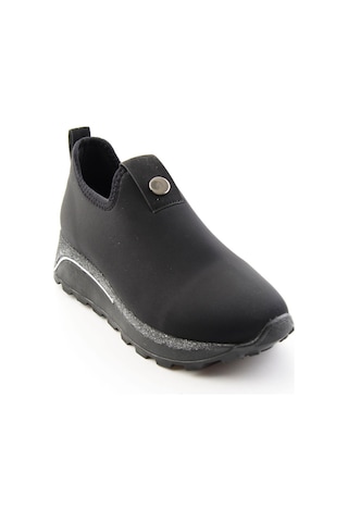Bambi Siyah Streç Kadın Sneaker K01834220017