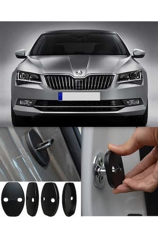Skoda Süper B 3 Kilit Koruyucu Kapak Seti Super B3 (228108968)