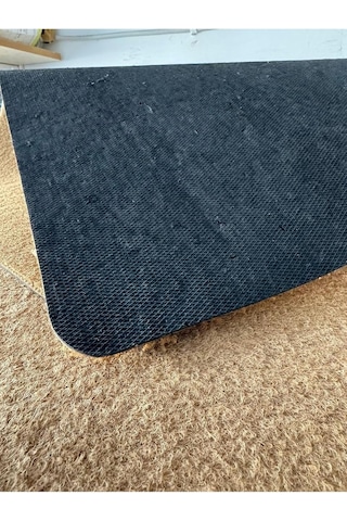Kaymaz Tabanlı Velür Coco Kapı Paspası 45x75 Cm Kalın 018 Diğer