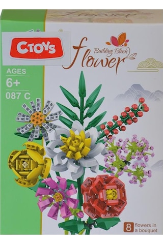 Ctoys Surprise Flower Building Block 087c