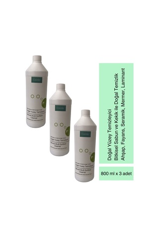 Castile Doğal Yüzey Temizleyici 3 x 800 ML