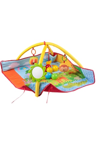 Toys2you 3in1 Top Havuzuna Dönüşebilen Aktivite Oyun Halısı - Saf