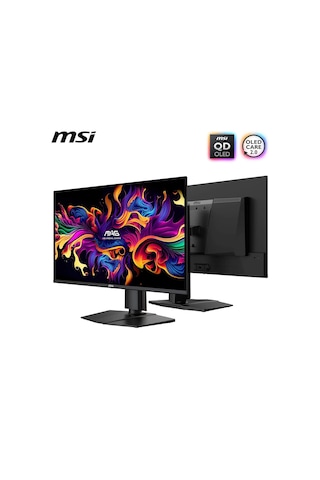 26.5 Mag 274qp Qd-oled X24, Gaming Monitör, Wqhd, 16:9, Flat, Qd-oled, 240hz, 0.03ms, Freesync Premium, Pivot