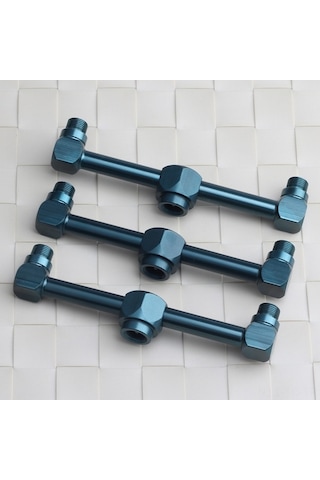 Ebitda Kamp Ocağı Bölücü Lindal Vanalı Propan Adaptörü - Mavi, Yürüyüş & Piknik Bbq İçin Kolay Kurulum Mavi