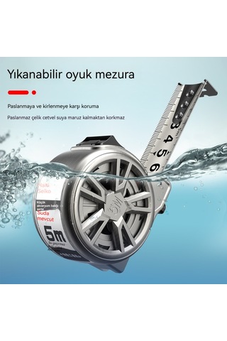 Jian Fan İthal Mezura İle Siyaset Teknolojisi Flüoresan Cetvel 5 M