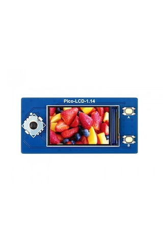 Raspberry Pi Pico İçin 1.14inch Lcd Ekran, 240x135, Ips, 65k Renk, 19340