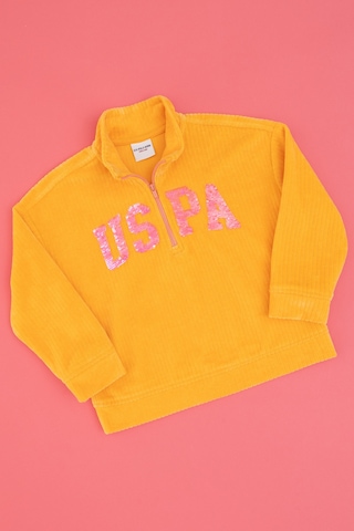 U.s. Polo Assn. Kız Çocuk Sweatshirt 50318062-vr244 Mango