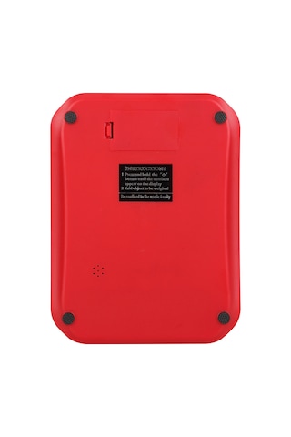 Yaozixa Weiheng 10kg Hassas Mutfak Terazisi - 5 Ölçü Birimli, Şarj Edilebilir, Su Geçirmez, Kolay Temizlenir Kırmızı