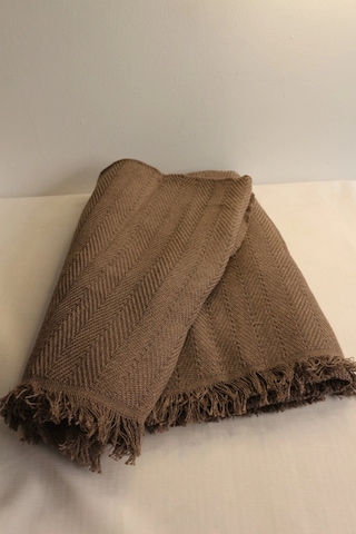 Durul Rubina Koltuk Örtüsü Kahve