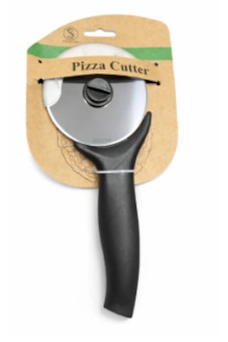 Pizza Kesici - Çıkarılabilir Bıçak - Kolay Temizlenir - Ekstra Kaliteli - Hamur Börek Kesici Bıçağı 9 Cm Ağız Çapı Büyük Boy Koruyucu Kapaklı Çok Renkli