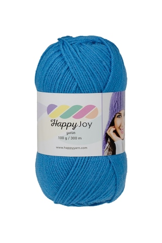 Kürkçü Han Happy Joy 100gr 300m El Örgü İpi Turkuaz Hj071