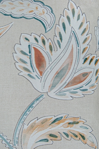 Duck Çiçekli Kırlent Kılıfı Bej 40x40 Bej