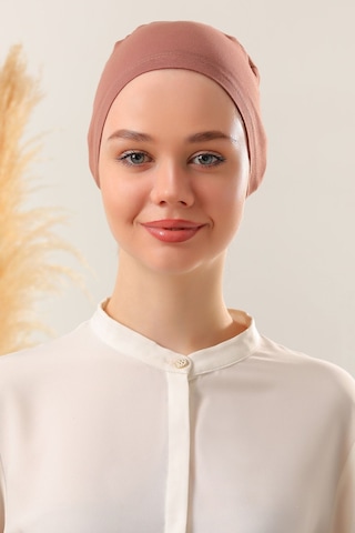 Melodi Scarf Dikişli Bone Tarçın Tarçın