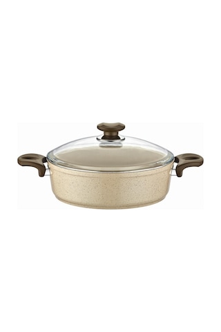 Gülsan Safran Granit Tencere Basık Pilav Tenceresi 26 CM