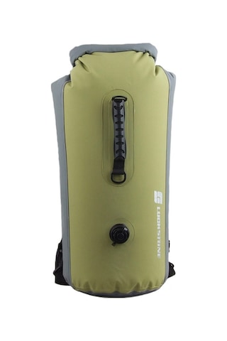 Luckstone 35L Şişme Su Geçirmez Kuru Çanta Sırt Çantası Tote Yüzme Rafting Drifting Için Kova Çantası - Yeşil