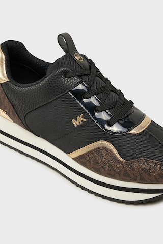 Michael Kors Kadın Ayakkabı 43r4rnfscd 007 Siyah - Kahve Kahverengi - Siyah
