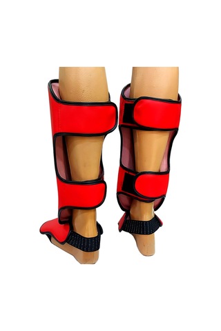 Pars Silver Profesyonel Ayak ve Kaval Koruyucu Kırmızı PRS-25150 Kırmızı