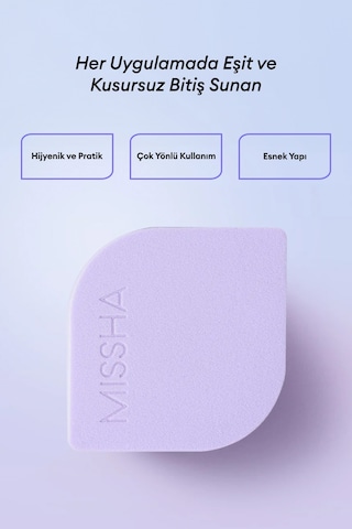 Yenilikçi Tasarımıyla Islak Ve Kuru Kullanılabilen Makyaj Süngeri Layering Fit Puff