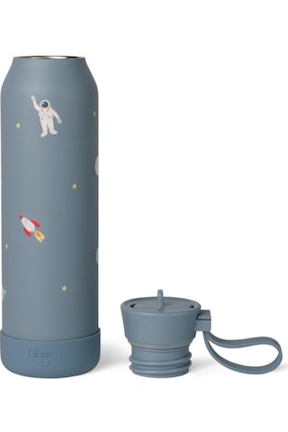 Citron 3 Katmanlı Paslanmaz Çelik Termos Seti 500 Ml - Spaceship Mavi