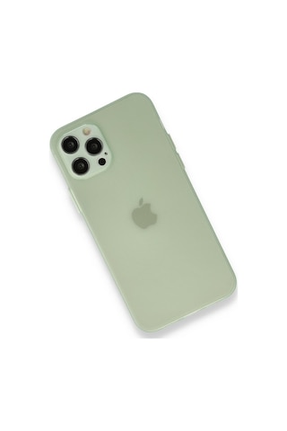 Apple Uyumlu iPhone 12 Pro Max Kilif Ultra Ince Hayalet Sert Kapak 388204058