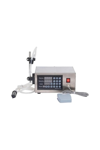 Dijital Sıvı Dolum Makinesi 40 Bpm Kapasite , Meyve Suyu, Yağ, Parfüm, Mürekkep