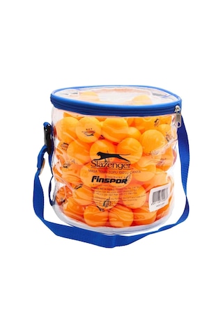 Slazenger Masa Tenis Topu 100 Lü Çanta 3 Star (Turuncu) 7699972936791