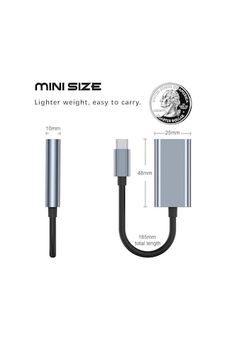 Mindorlen Monitör İçin Usb C - Hdmı Adaptörü, Macbook İçin 4k Hdmı - Usb C Dizüstü Bağlantı İstasyonları, iPad Uyumlu İçin Usb Tip C - Hdmı Kablosu, Chromebook Xps Tv Vb İçin Usbc'den Hdmı Dongle'a Sku: Smg