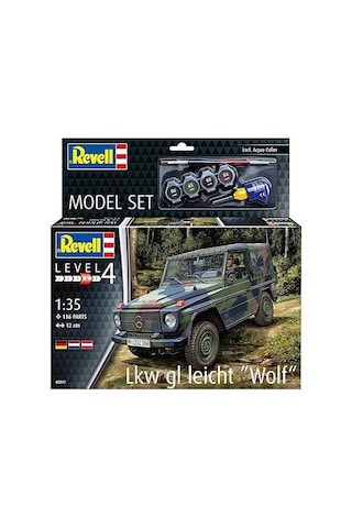 Revell Model Set 1:35 Lkw Gl Leicht ''wolf'' 63277